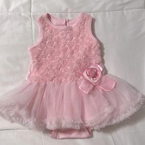 Mini Bean size 6/9 mos pastel pink dress